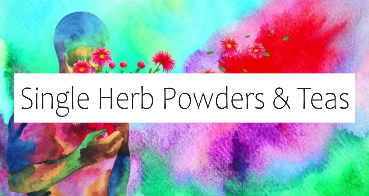 THE HERBAL POWDERS & TEAS